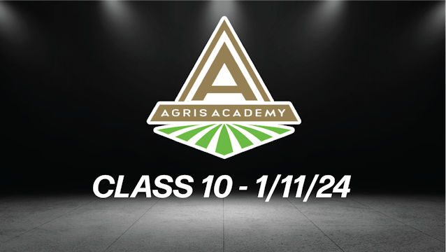 Class 10 | 1/11/24 | AgrisAcademy