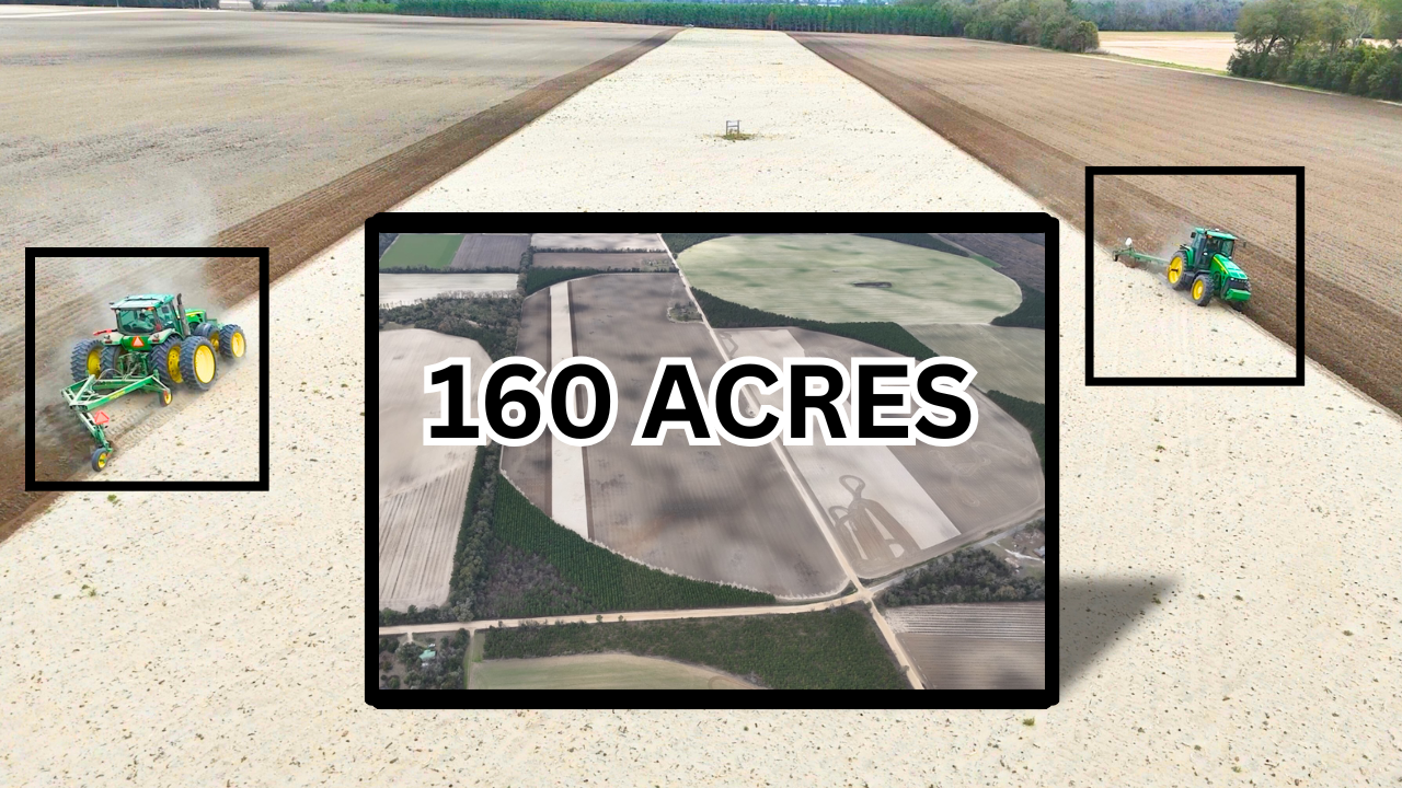 Tag Team Plowing Massive Field | Field Rows