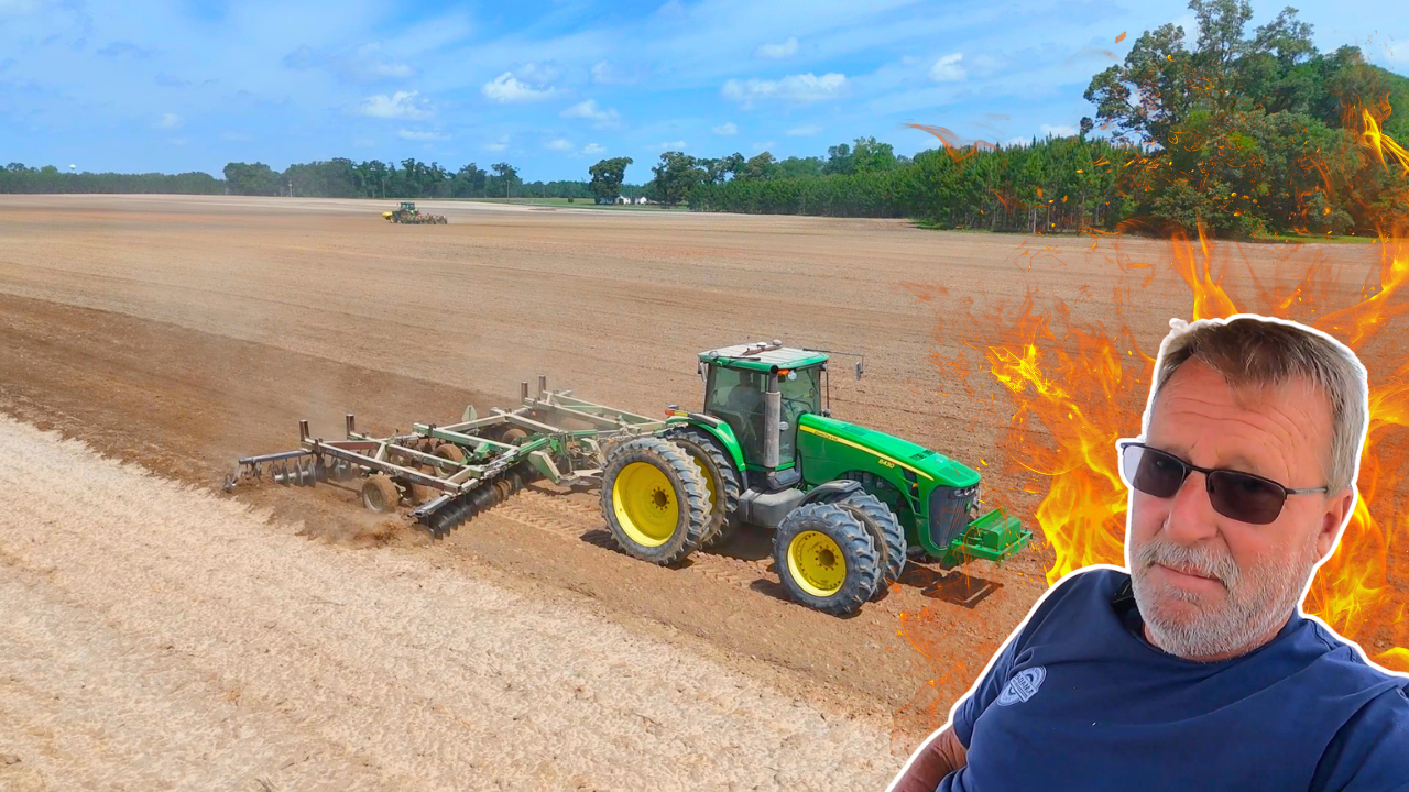 Keefe Caught on Fire, But He's Ok | Field Rows