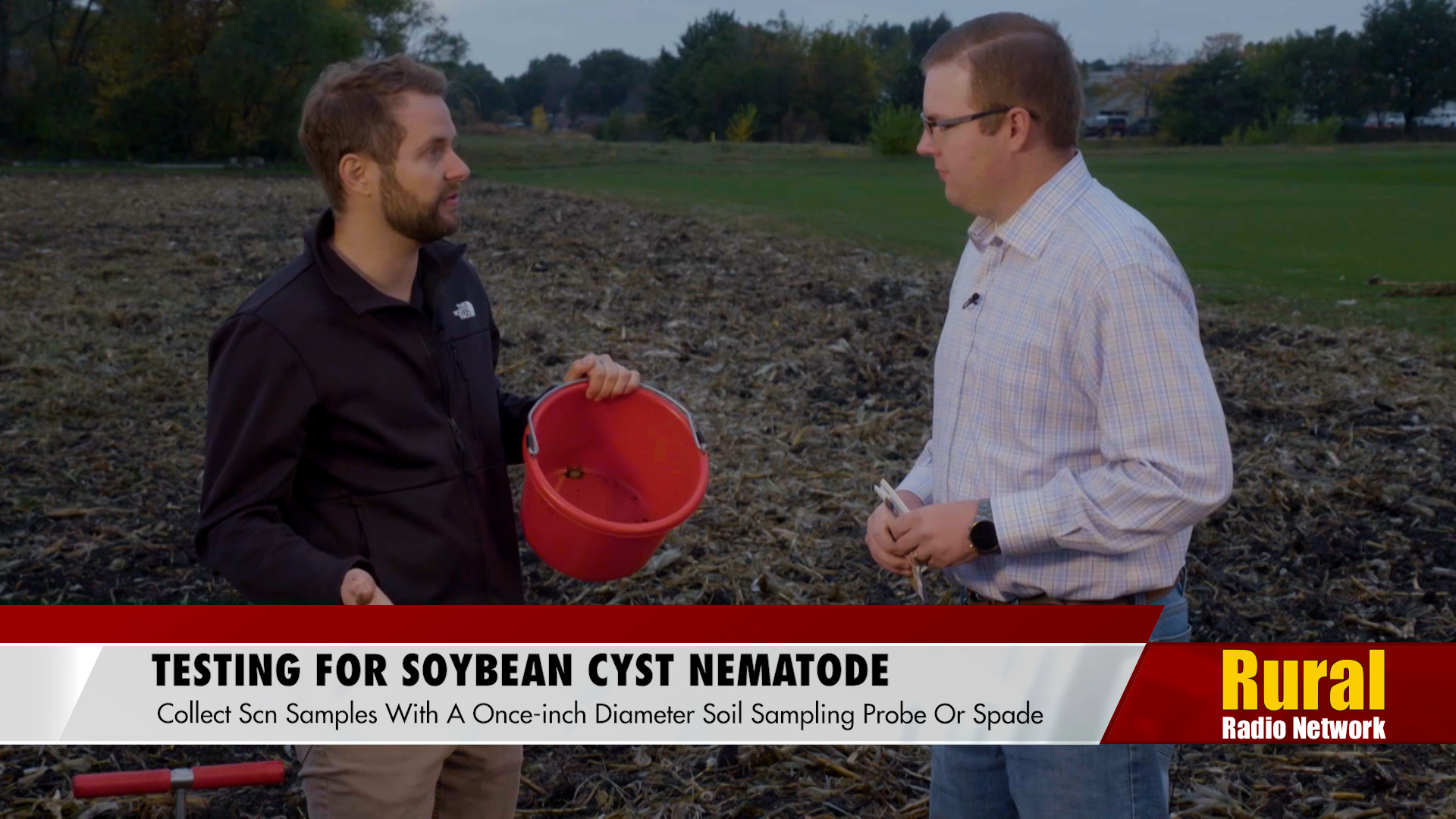 How to Sample for Soybean Cyst Nematode in the Fall | Rural Radio