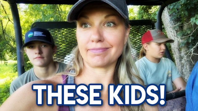 From Chainsaws to Bareback : My Kids Keep Surprising Me! 😳 || This Farm Wife
