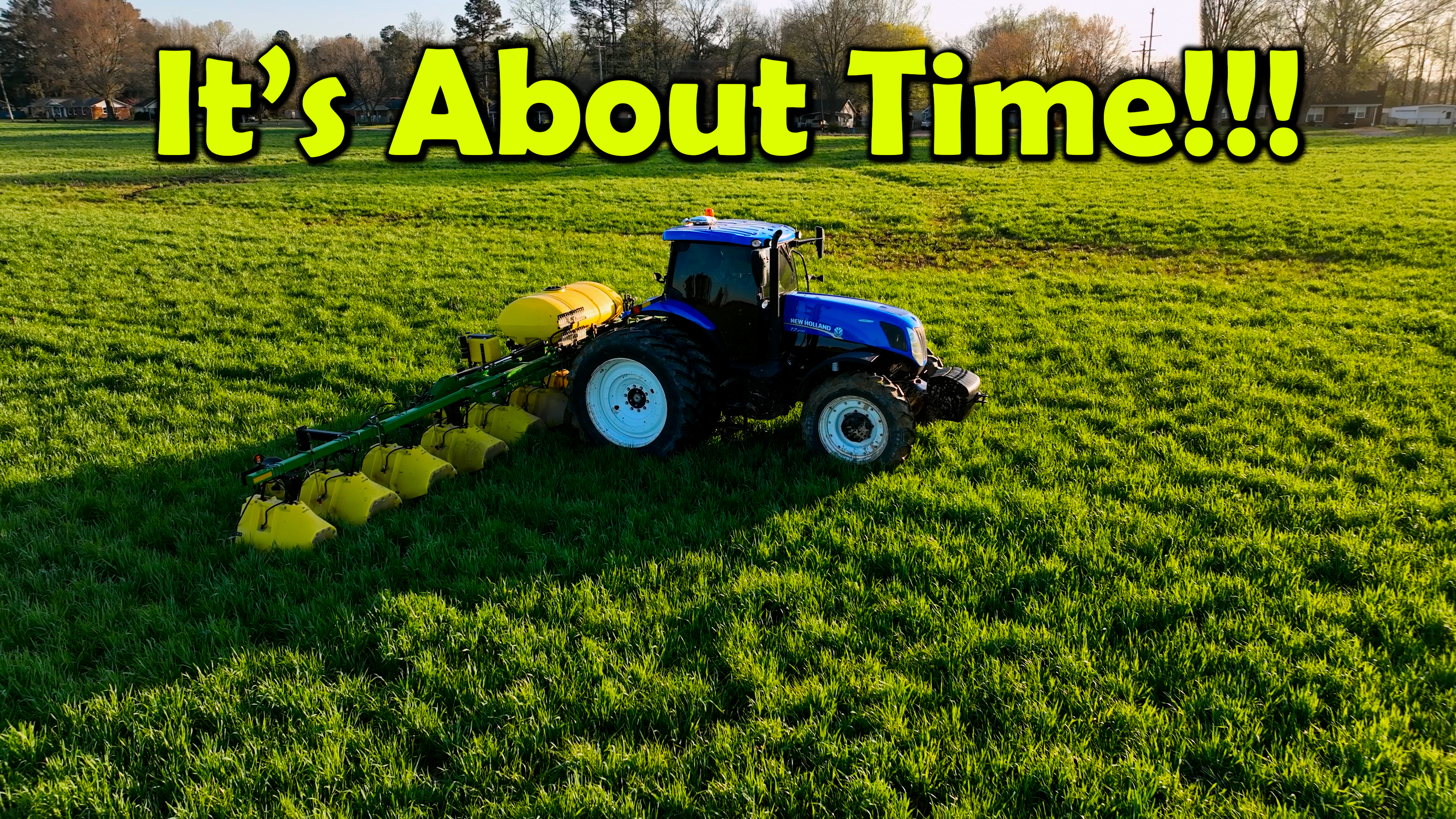 We Finally Get To The Field-To Be Chased Out By A Tornado! | Griggs Farms