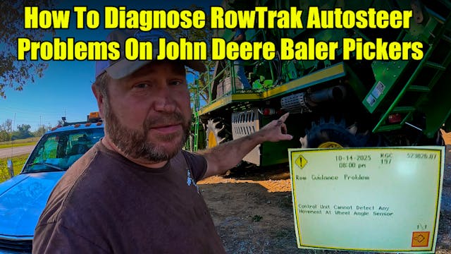 How to Diagnose RowTrak Issues On Joh...