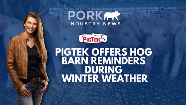 PigTek Reminds Pork Producers of Wint...