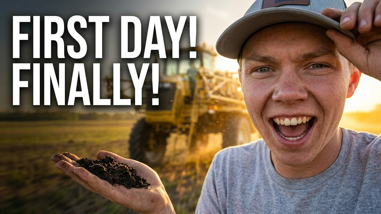 The First Day of Planting Has Finally Came!!! | Farmer King