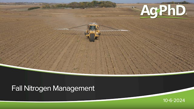 Fall Nitrogen Management | Ag PhD