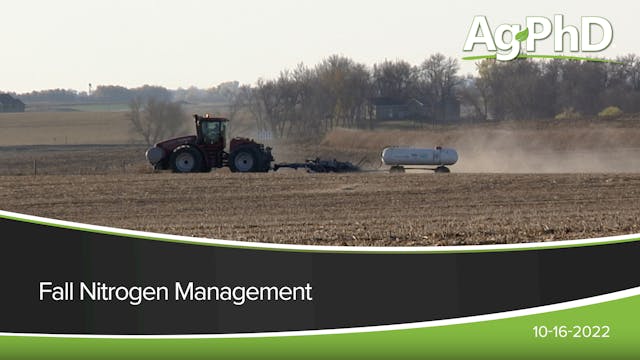 Fall Nitrogen Management | Ag PhD