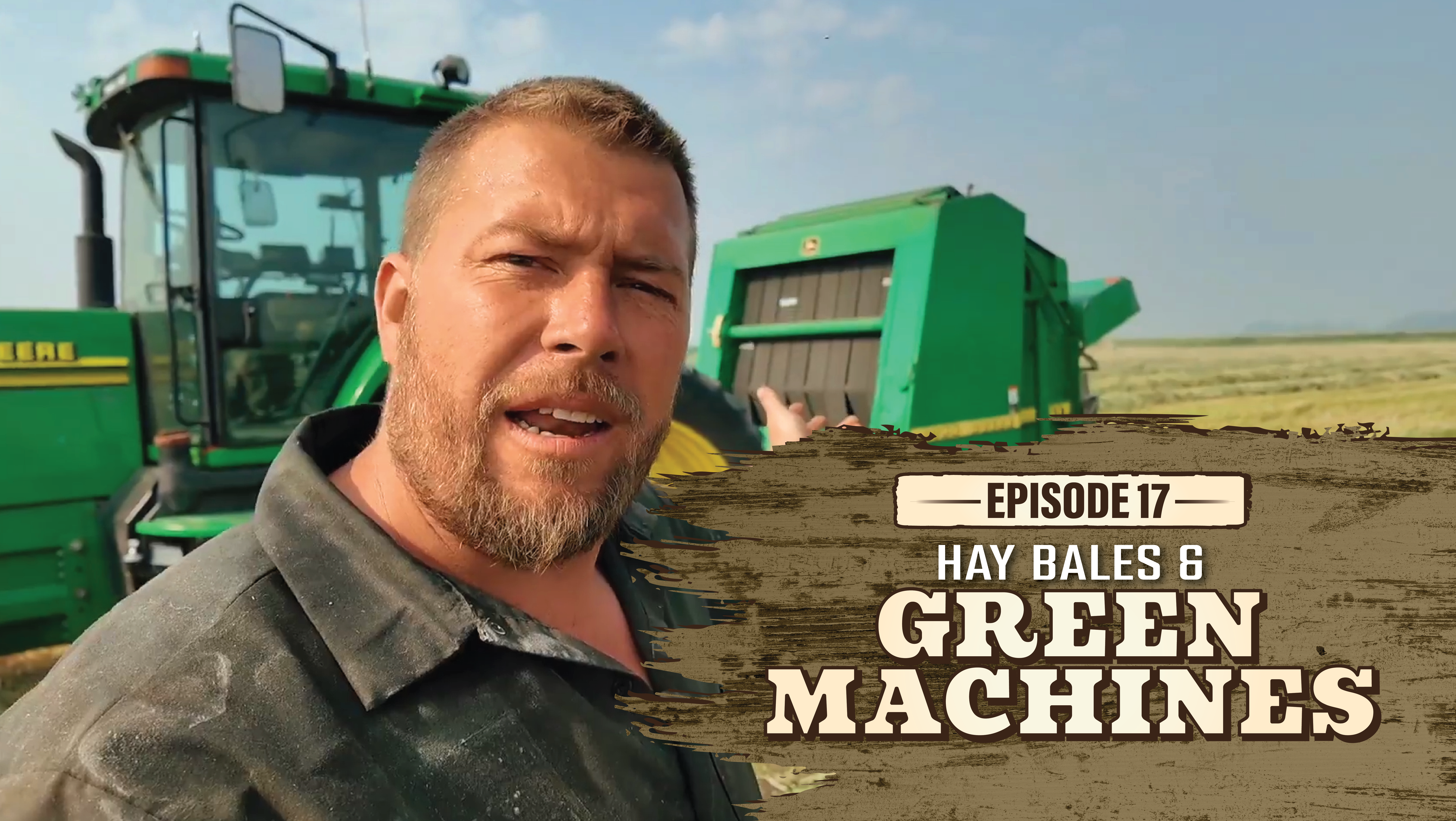 Baling Hay the John Deere Way | Northwoods