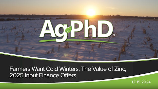 Farmers Want Cold Winters, The Value ...