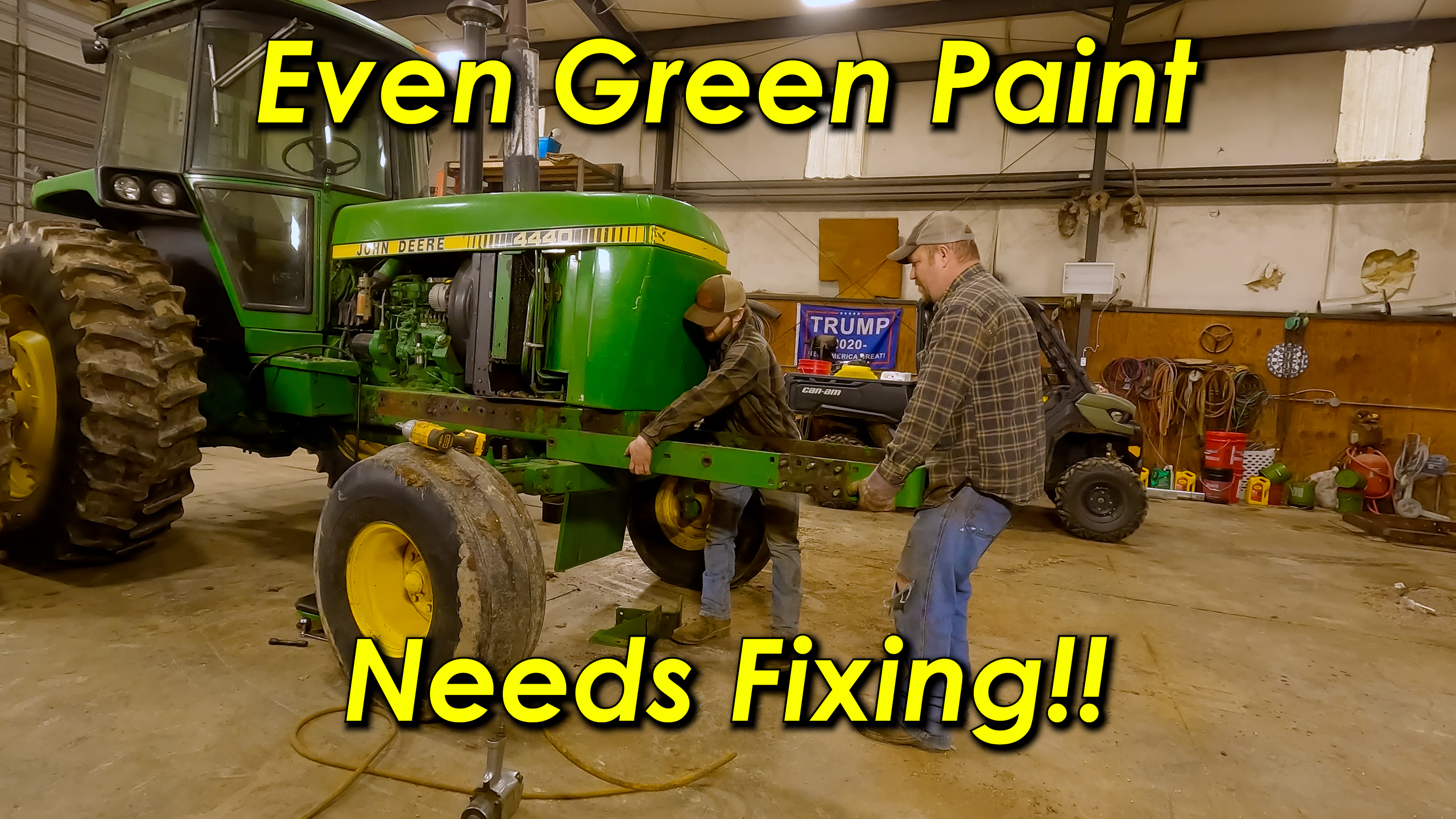 Even Green Paint Needs Fixing After 40 Years!!! | Griggs Farms