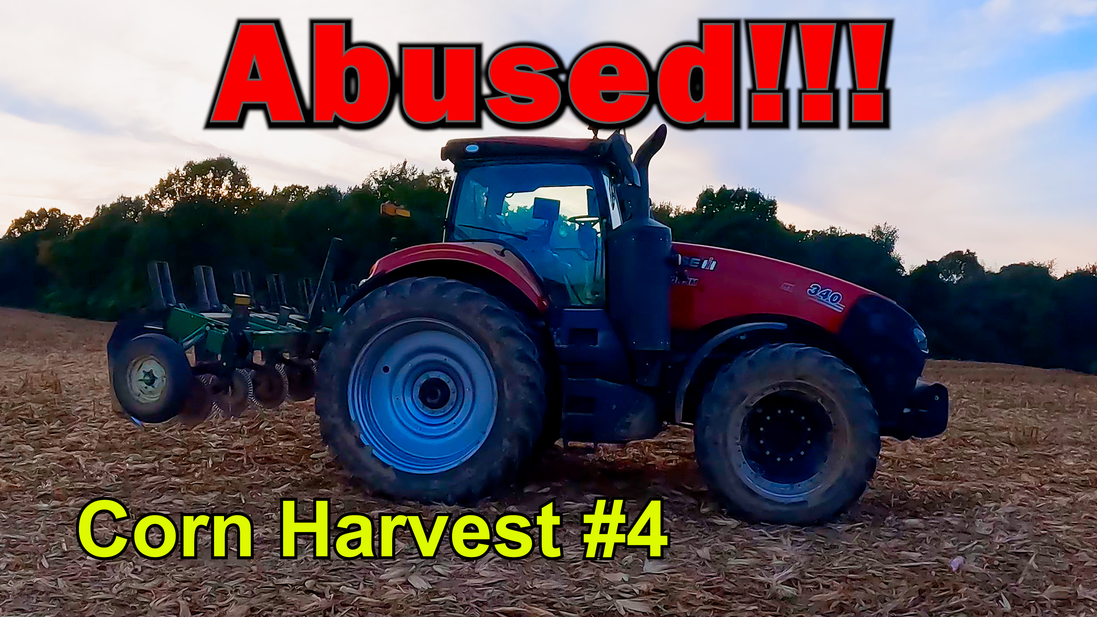 I've Never Treated a Tractor So Bad!!! Corn Harvest #4 | Griggs Farms