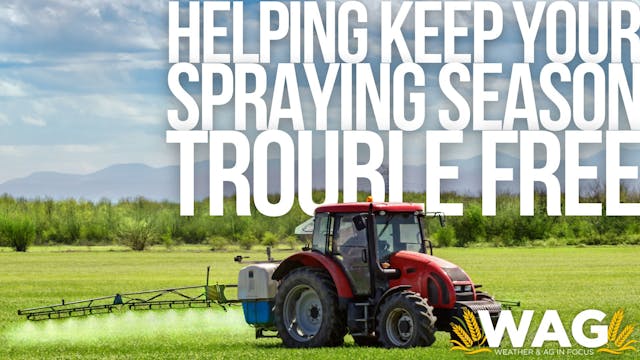 AgSpray; Helping Keep Your Spraying S...