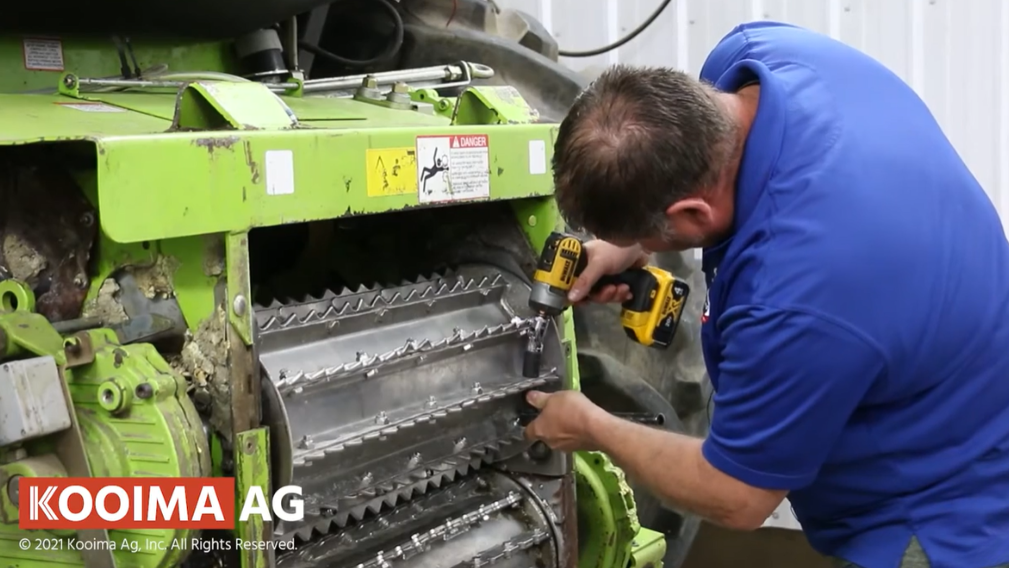 Know When and How to Replace your Feed Roll Teeth | Kooima Ag
