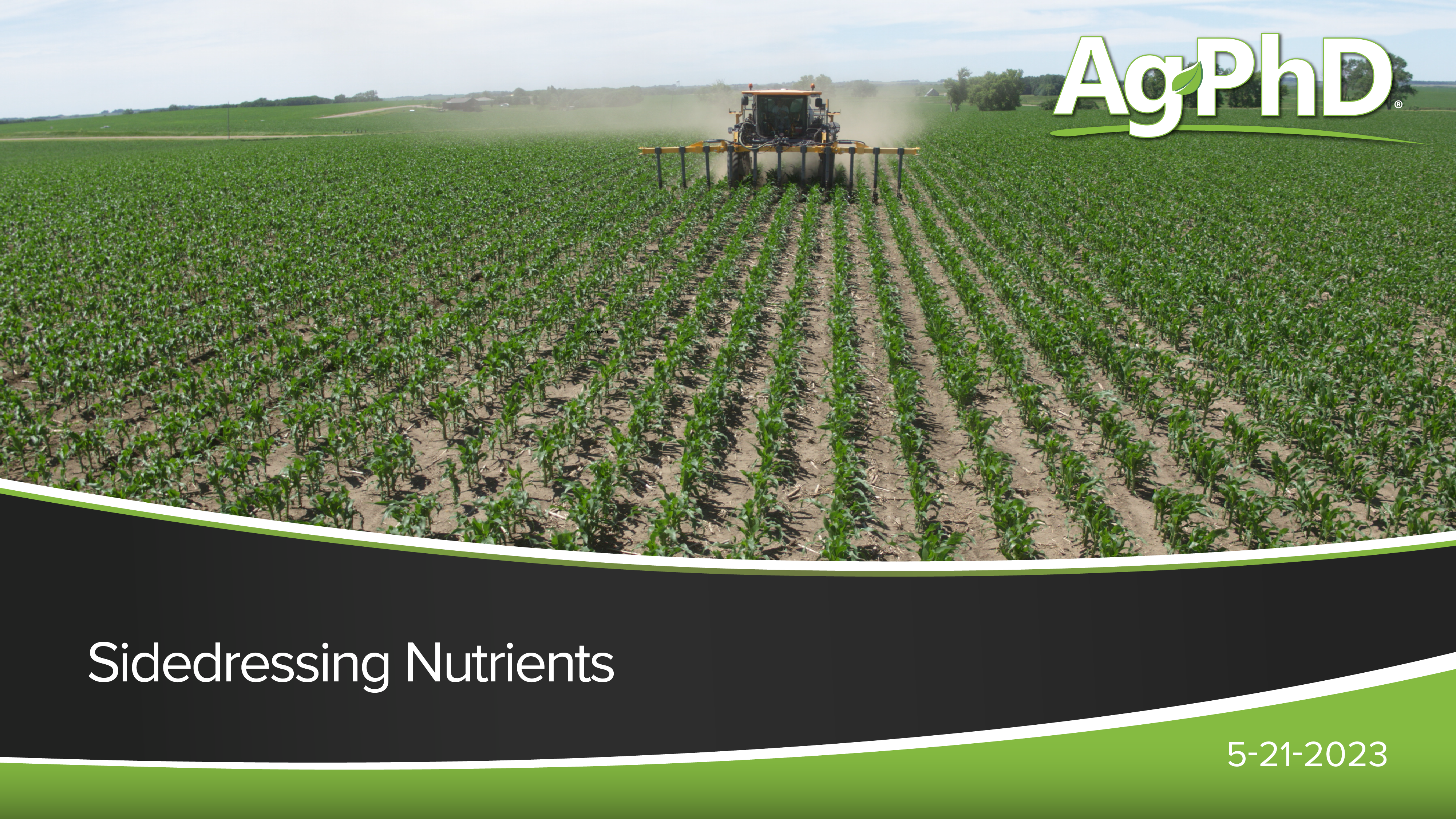 Sidedressing Nutrients | Ag PhD
