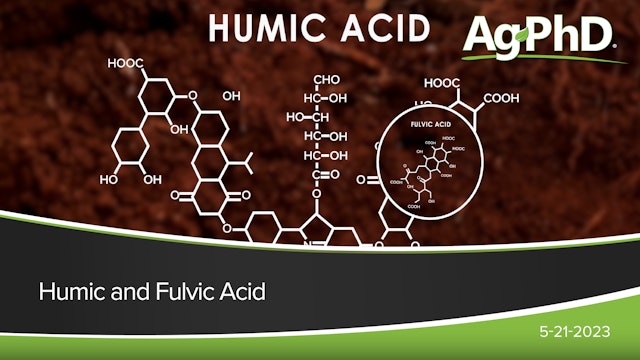 Humic and Fulvic Acid | Ag PhD