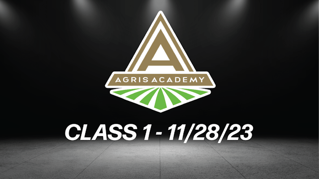 Class 1 | 11/28/23 | AgrisAcademy