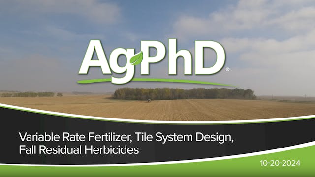 Variable Rate Fertilizer, Tile System...