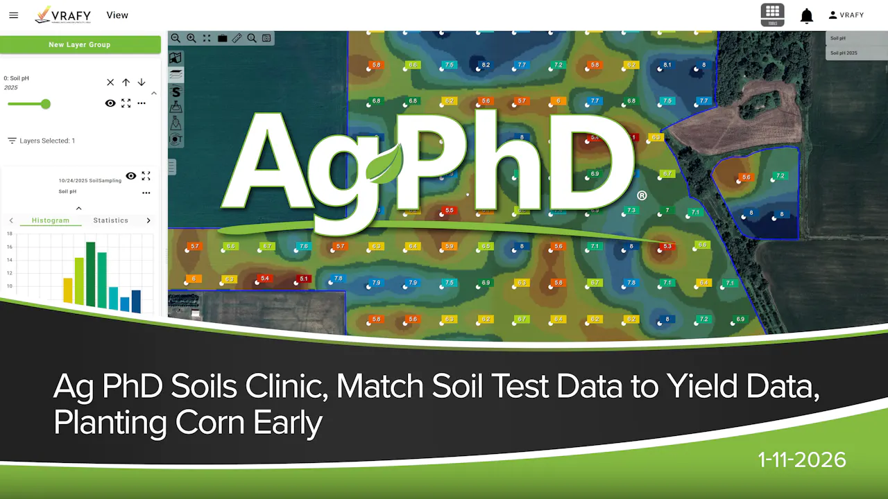 Ag PhD Soils Clinic, Match Soil Test Data to Yield Data, Planting Corn ...
