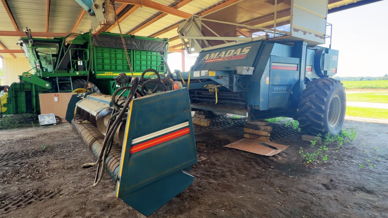 21 Year Old Peanut Picker Gets A Face Lift | Field Rows