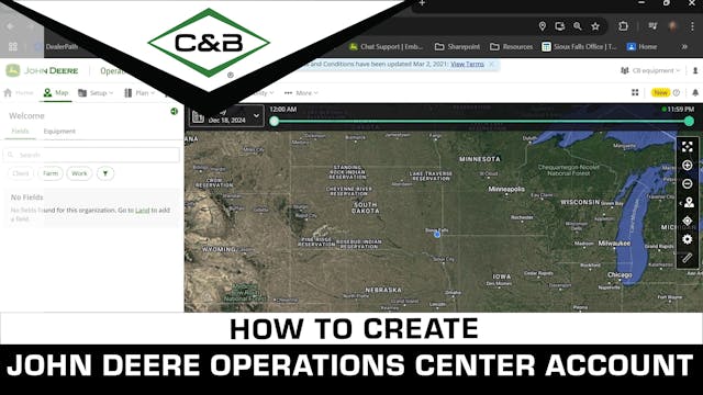 How To Set Up a John Deere Operations...
