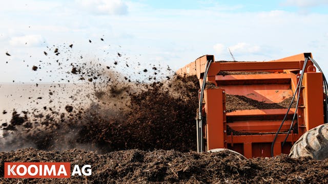 14 ' Trner® Composter - View from Cab...