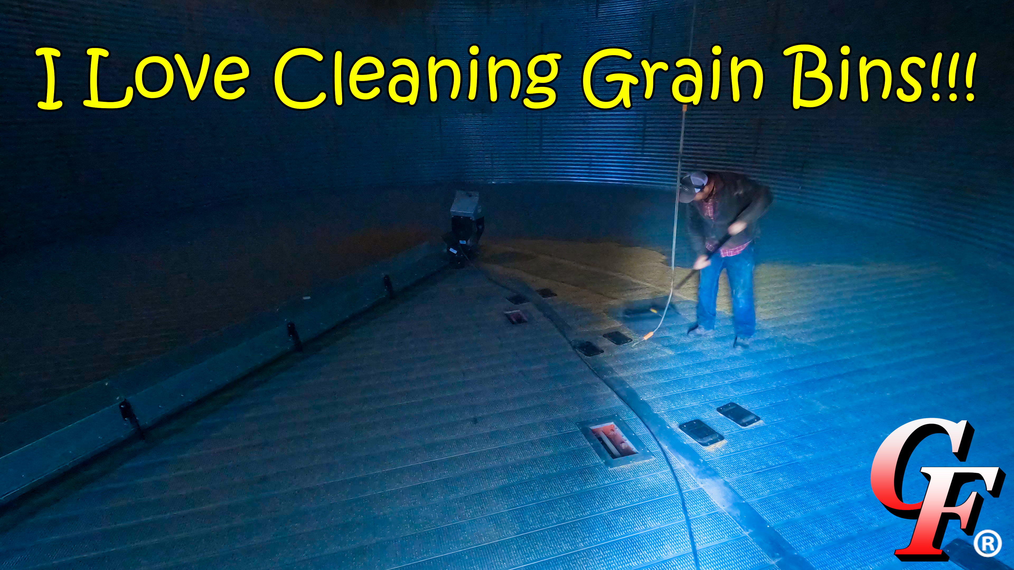 I Love Cleaning Grain Bins Now!!! | Griggs Farms