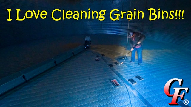 I Love Cleaning Grain Bins Now!!! | Griggs Farms