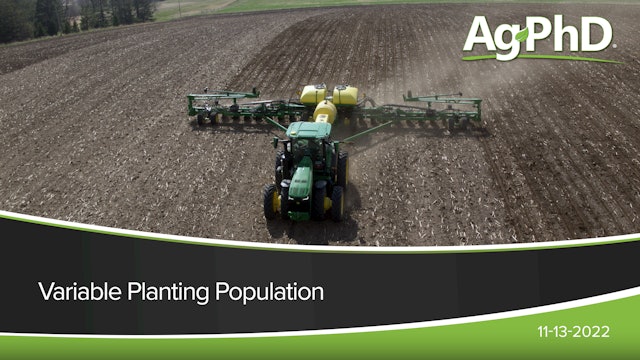Variable Planting Population | Ag PhD