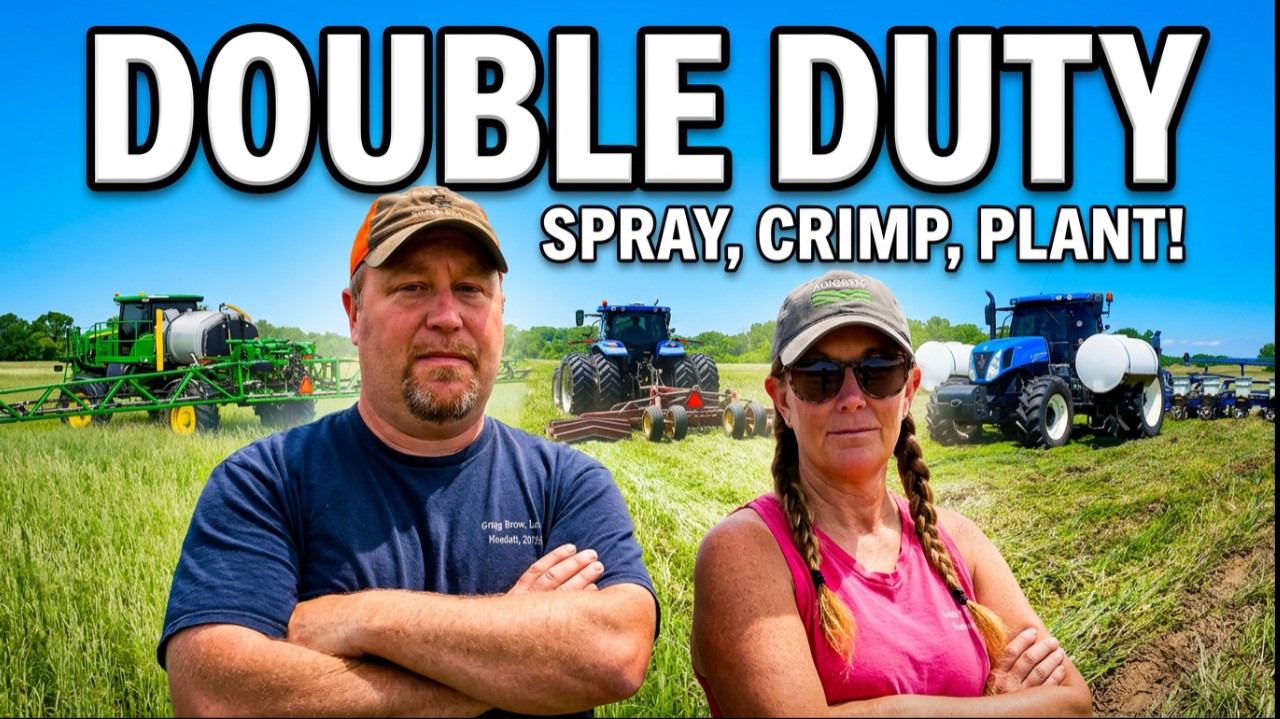 Double The Duty! Cotton Planting #3 | Griggs Farms