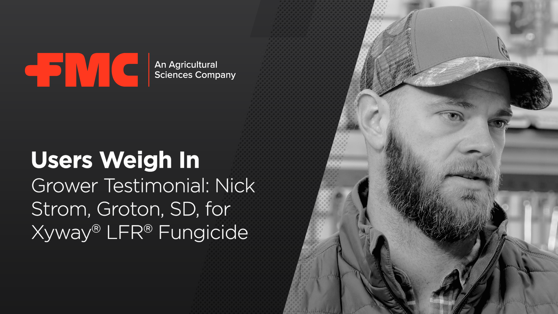 Grower Testimonial: Nick Strom, Groton, SD, for Xyway® LFR® Fungicide | FMC