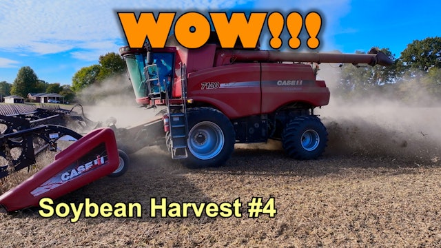 54 Bushel per Acre Improvement in 17 Years!!!  Soybean Harvest #4 | Griggs Farms