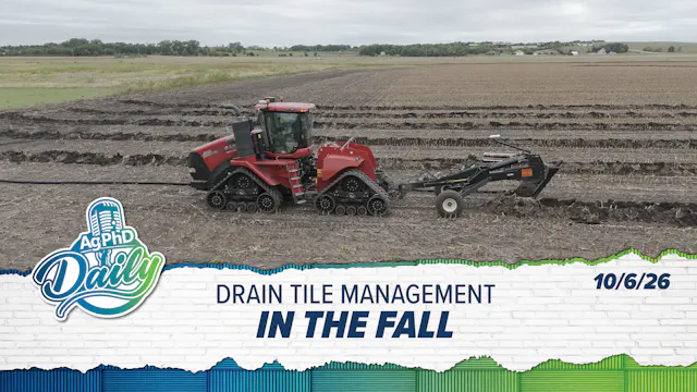 Drain Tile Management in the Fall | A...