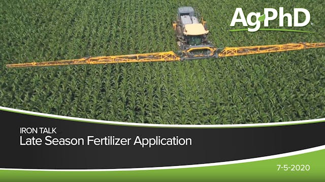 Late Season Fertilizer Application