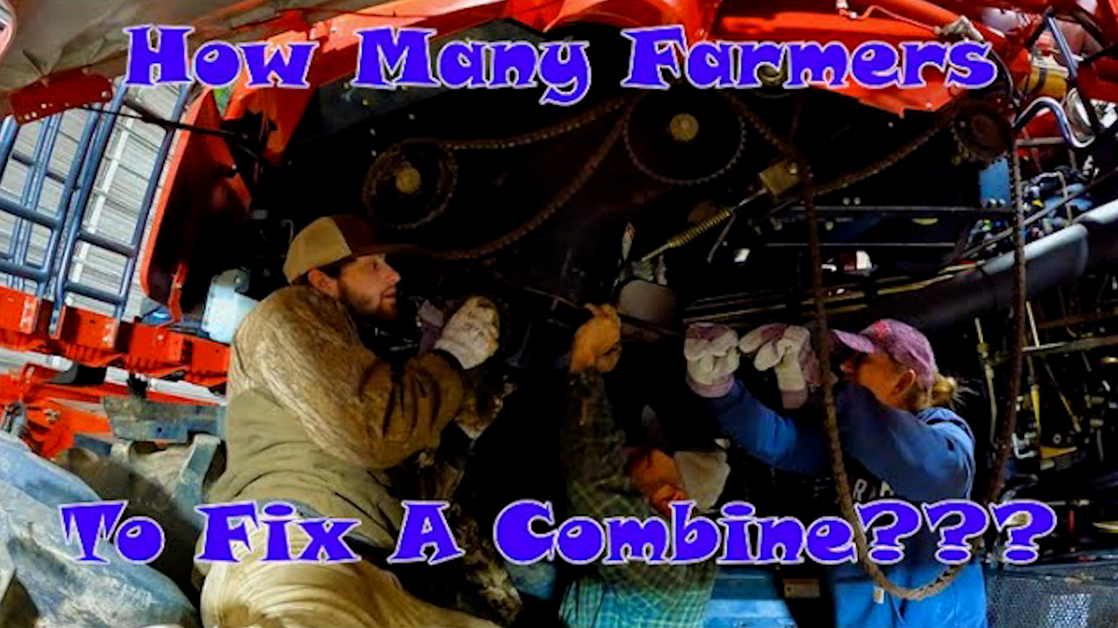 How Many Farmers Does It Take To Fix A Combine??? | Griggs Farms