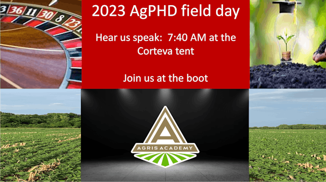We Are Coming to 2023 Ag PhD Field Day | AgrisAcademy