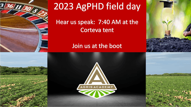 We Are Coming to 2023 Ag PhD Field Da...