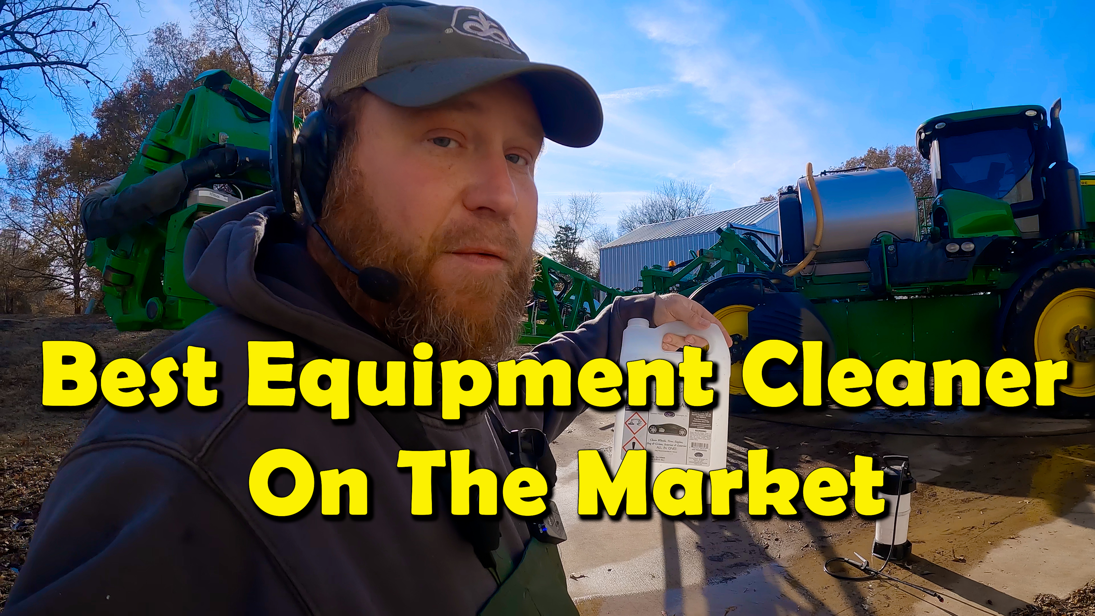 How To Easily Get Rid Of Tough Equipment Stains!! | Griggs Farms