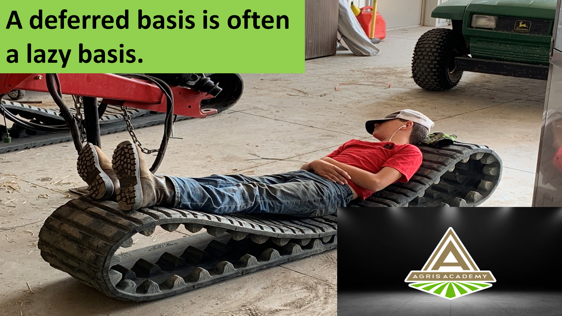 Nugget - Forward Basis is Lazy | AgrisAcademy