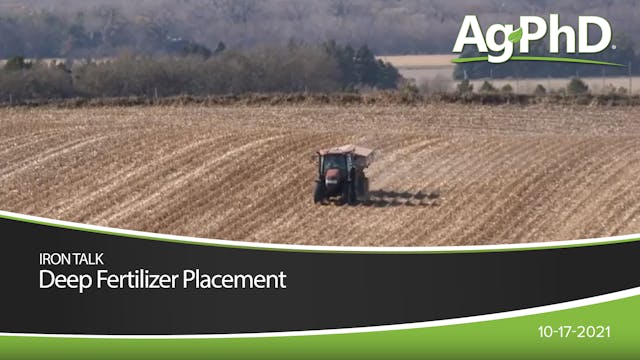 Deep Fertilizer Placement | Ag PhD