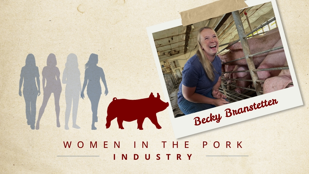 Meet a Pig Farmer Becky Barnsetter Women in the Pork Industry | Pride of Pork