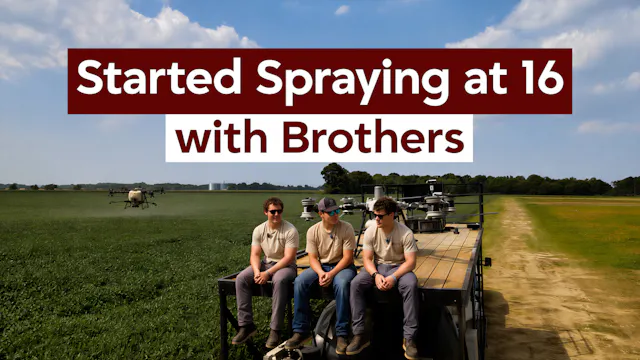 He Started Using Spray Drones at 16 |...