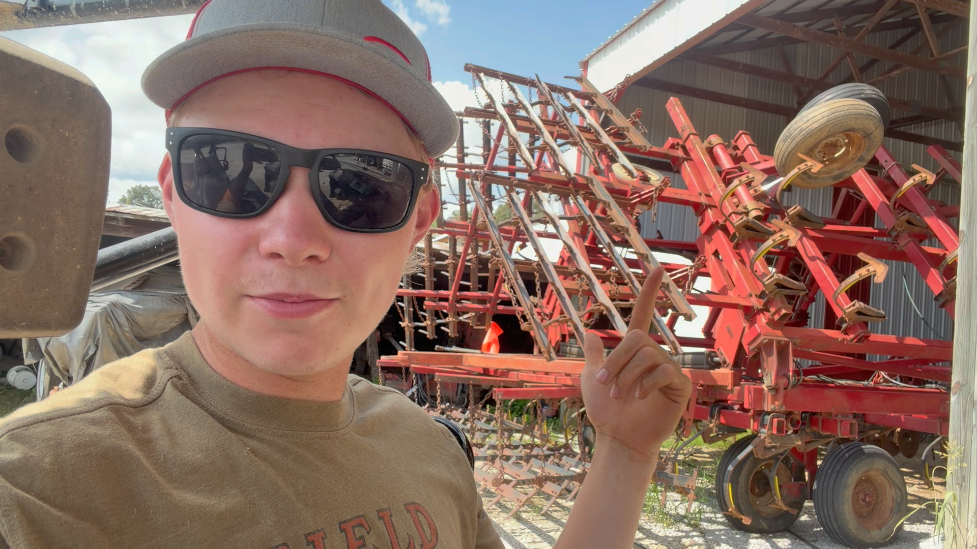 18 Year old Buys His Own Farm Equipment!