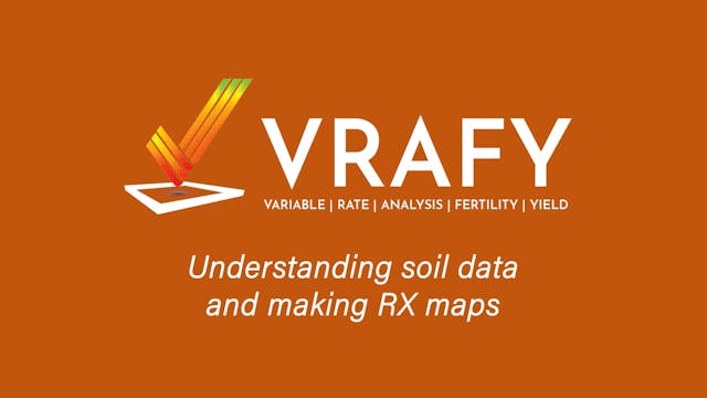 Understanding Soil Data and Making RX...