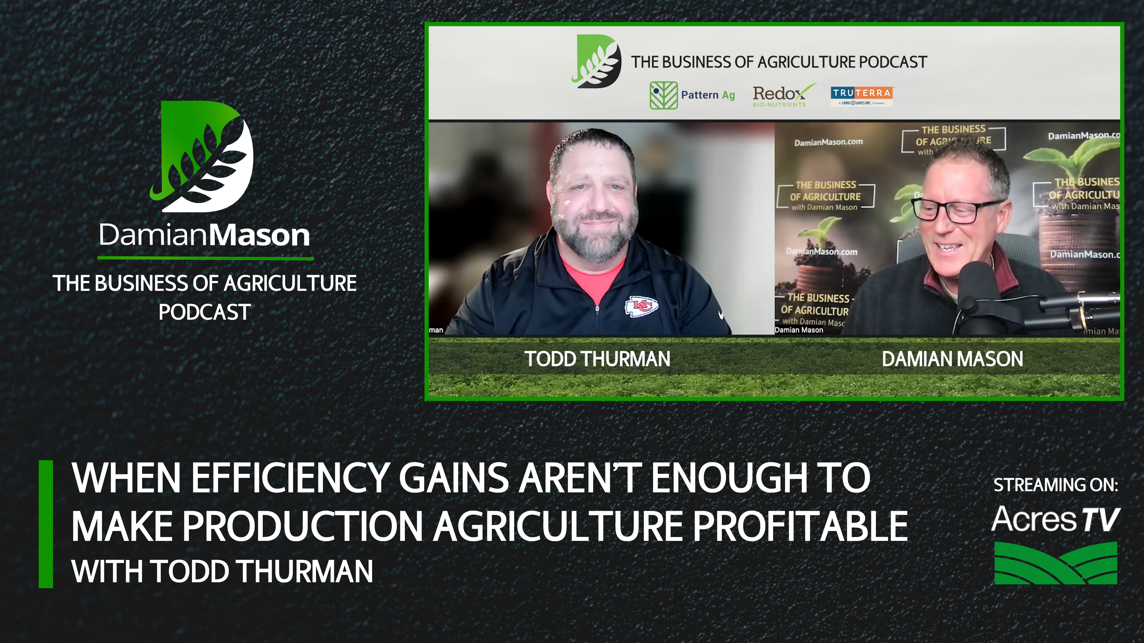 Efficiency Gains Aren’t Enough to Make Production Ag Profitable | Damian Mason