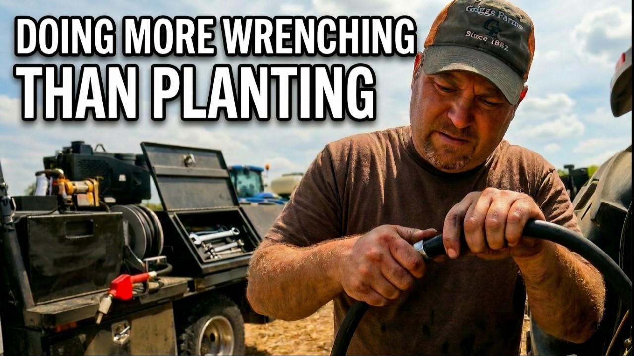 Doing More Wrenching Than Planting! | Griggs Farms