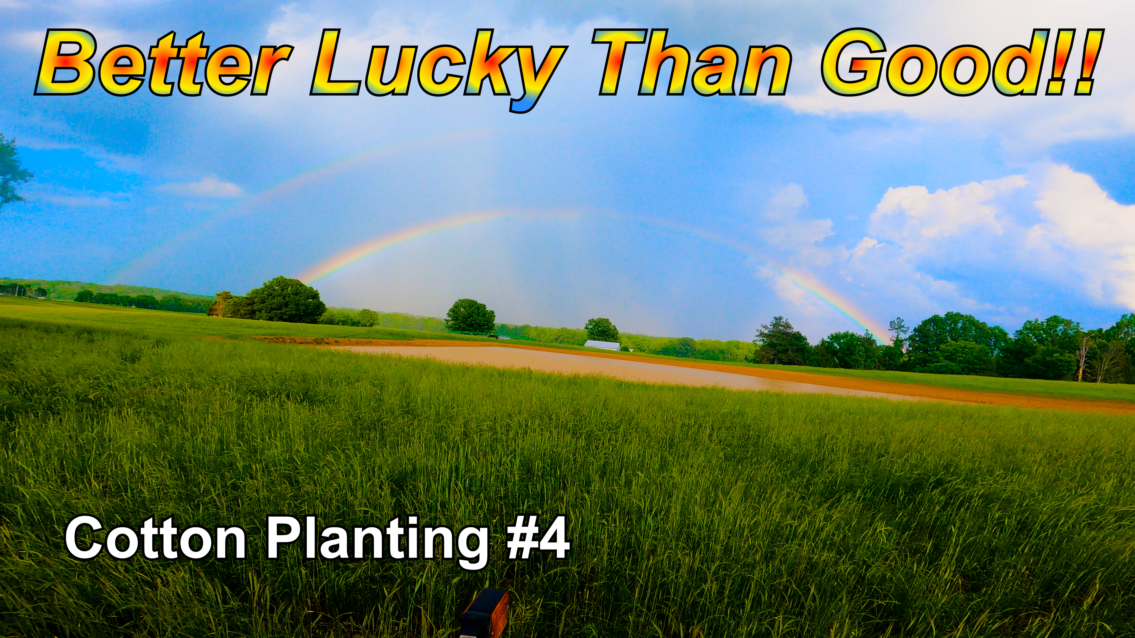 Better Lucky Than Good!!  Cotton Planting #4 | Griggs Farms
