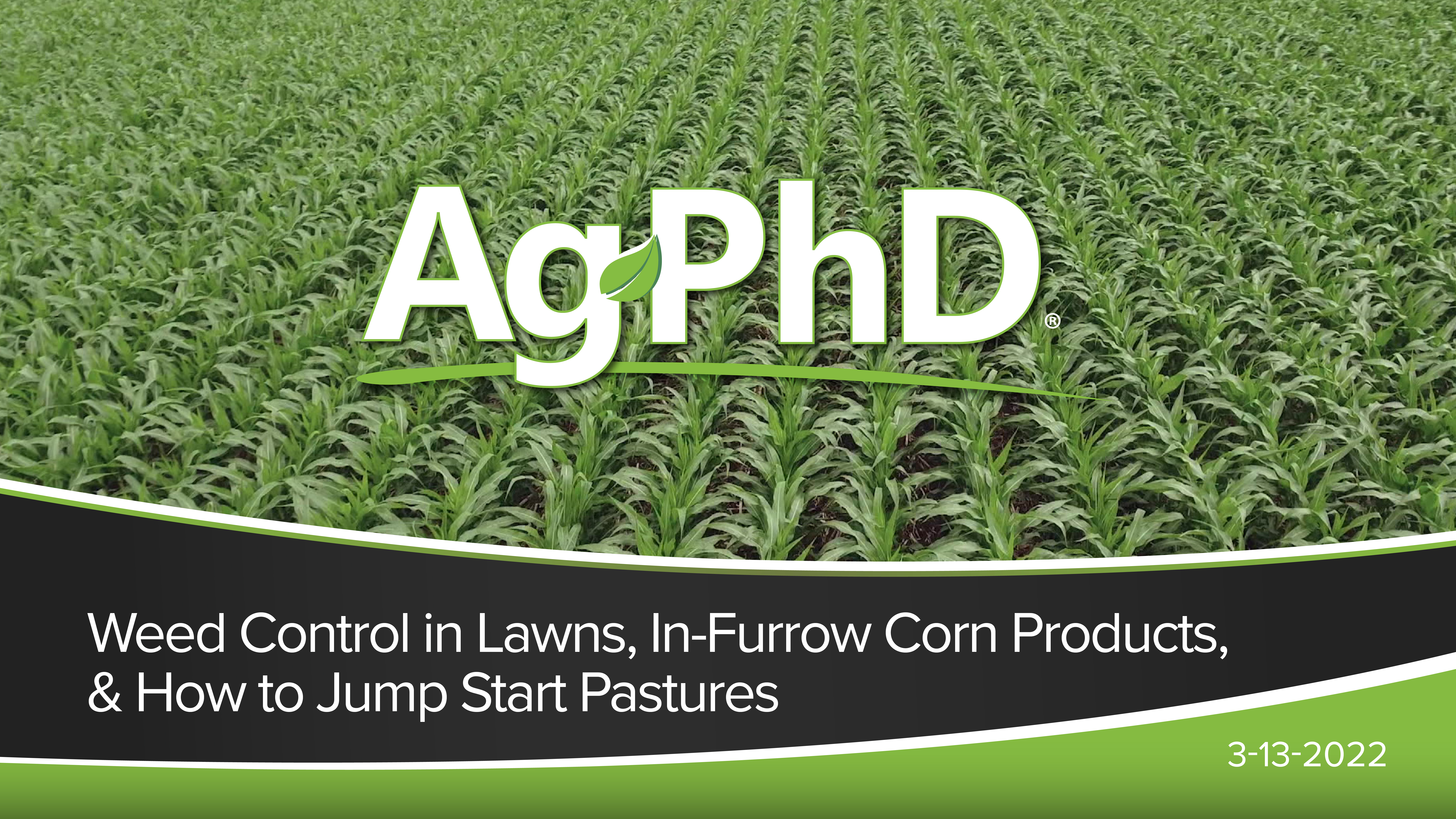 Weed Control in Lawns, In-Furrow Corn Products, & Jump Start Pastures | Ag PhD