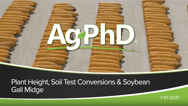 Plant Height, Soil Test Conversions, ...