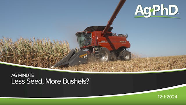 Less Seed, More Bushels? | Ag PhD