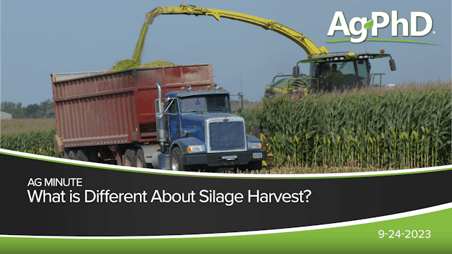 What is Different About Silage Harvest? | Ag PhD
